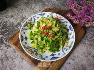 凉拌生菜的做法步骤：7