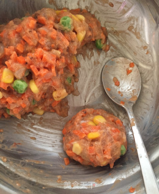 彩色虾饼的做法步骤：7