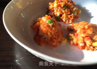 彩色虾饼的做法步骤：9