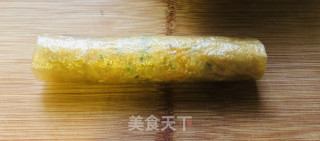 红薯萝卜鸡肉腐皮卷的做法步骤：16