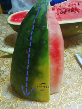 巧吃西瓜的做法步骤：5