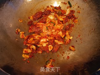 辣白菜烧豆腐的做法步骤：15
