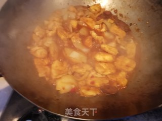 辣白菜烧豆腐的做法步骤：19