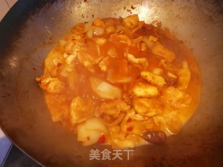 辣白菜烧豆腐的做法步骤：20