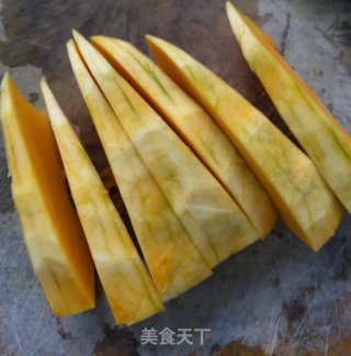 金瓜紫米饭的做法步骤：3