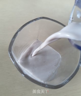 牛奶紫米饮的做法步骤：3