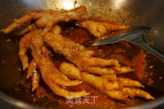 辣炒凤爪的做法步骤：6