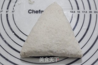 全麦紫米肉松面包的做法步骤：7