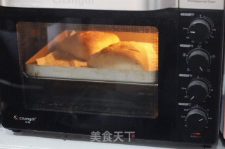 全麦紫米肉松面包的做法步骤：8