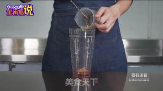 水果茶玫瑰荔枝乌龙茶的做法步骤：2