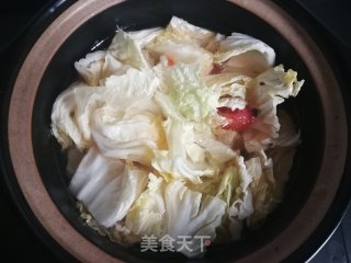 白菜炖川粉的做法步骤：4