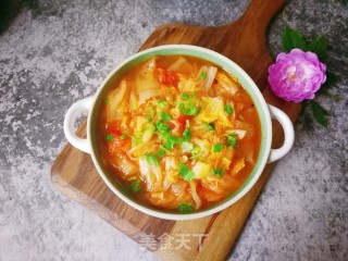 白菜炖川粉的做法步骤：9