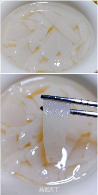 魔芋豆腐炒泡萝卜的做法步骤：1