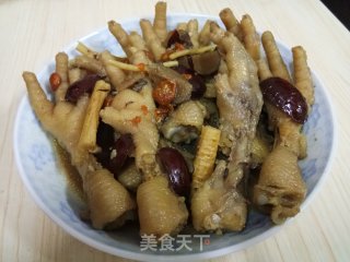药材鸡爪的做法步骤：5