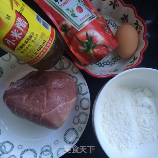 糖醋里脊条的做法步骤：1