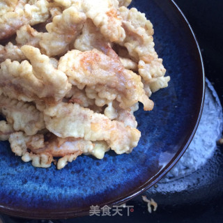 糖醋里脊条的做法步骤：8