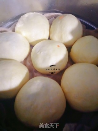 皮薄馅大的菜团子的做法步骤：11