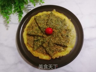 香椿煎鸡蛋的做法步骤：11