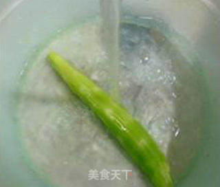 荸荠炒莴笋的做法步骤：3