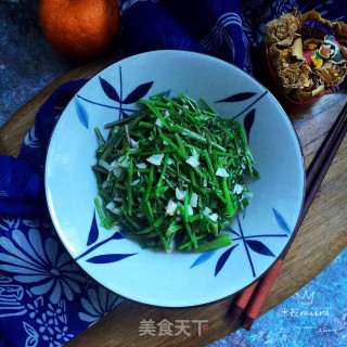 蒜香水芹菜的做法步骤：9