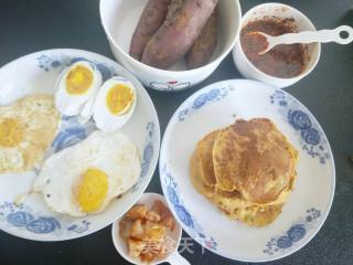 泡菜饼的做法步骤：6
