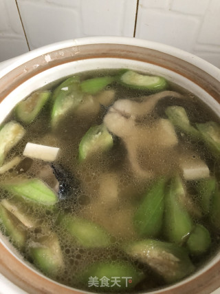 丝瓜黑鱼汤的做法步骤：7