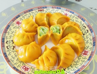 素馅蒸饺的做法步骤：16
