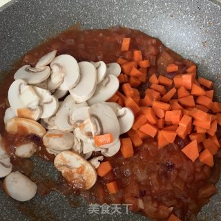 番茄牛肉焗饭的做法步骤：8