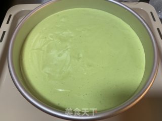 菠菜戚风8寸的做法步骤：10