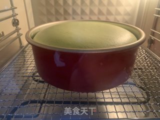 菠菜戚风8寸的做法步骤：12