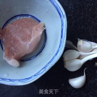 肉丝炒蒜苔的做法步骤：2