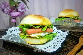 中式汉堡的做法步骤：11