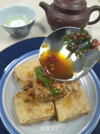 香炸臭豆腐的做法步骤：6