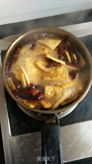 卤煮豆腐干配手擀面的做法步骤：8