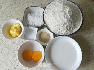 油炸甜甜圈的做法步骤：1