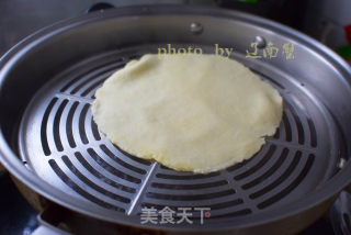 蒸饼卷菜的做法步骤：8