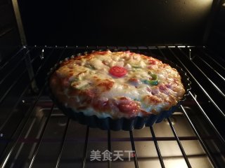 洋葱火腿披萨的做法步骤：20