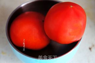 菠萝炒番茄的做法步骤：1