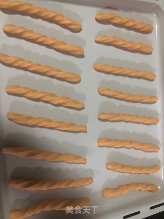 南瓜磨牙棒的做法步骤：9