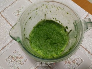 菠菜发糕的做法步骤：1