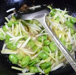 韭菜芽蚕豆炒鳝鱼的做法步骤：11