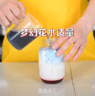 誉世晨誉世晨饮品技术培训——海底之心教程的做法步骤：5