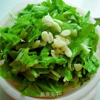 快炒生菜的做法步骤：3