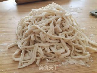 鸡蛋炸酱面的做法步骤：5