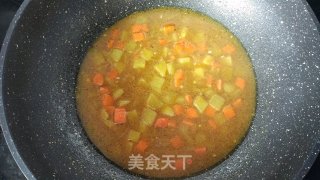 咖喱鸡胸肉焗饭的做法步骤：7