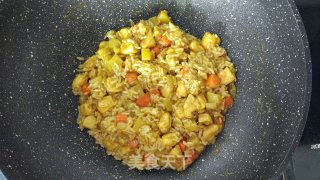 咖喱鸡胸肉焗饭的做法步骤：10