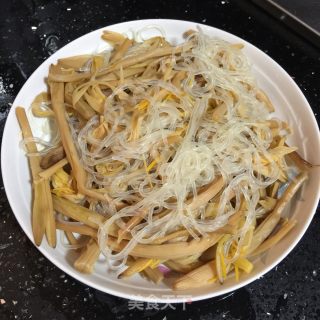 凉拌黄花菜的做法步骤：7