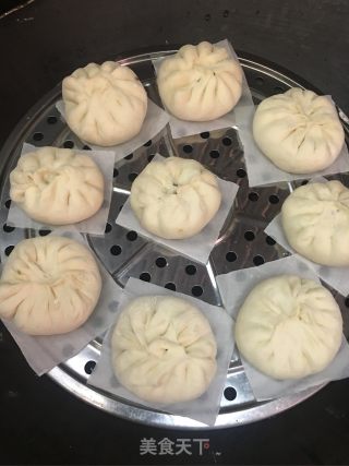 梅菜肉包子的做法步骤：12