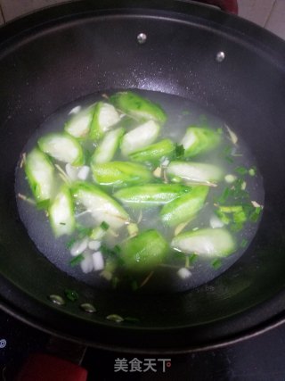 丝瓜清汤的做法步骤：4