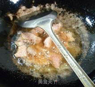 瘦肉片茄子炒粉丝的做法步骤：7